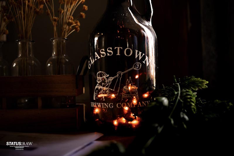 Glasstown Brewing Company growler