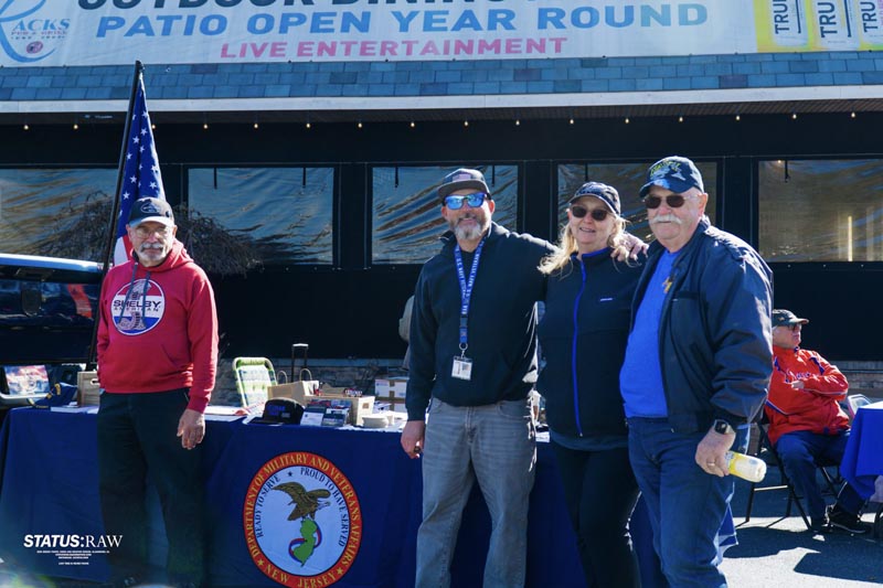 Andre and supporters at an event