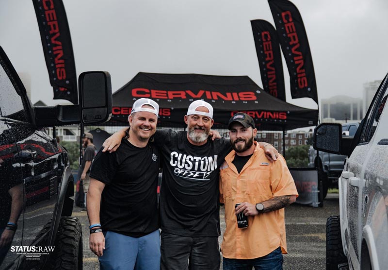 Founder Andre with supporters