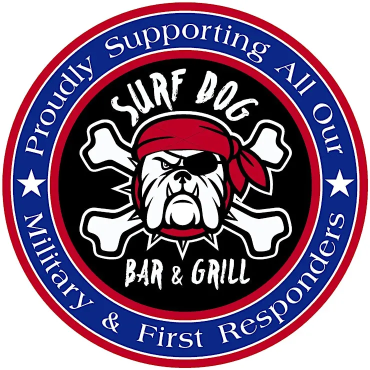 Surf Dog's Proudly Supporting All Our Military & First Responders badge